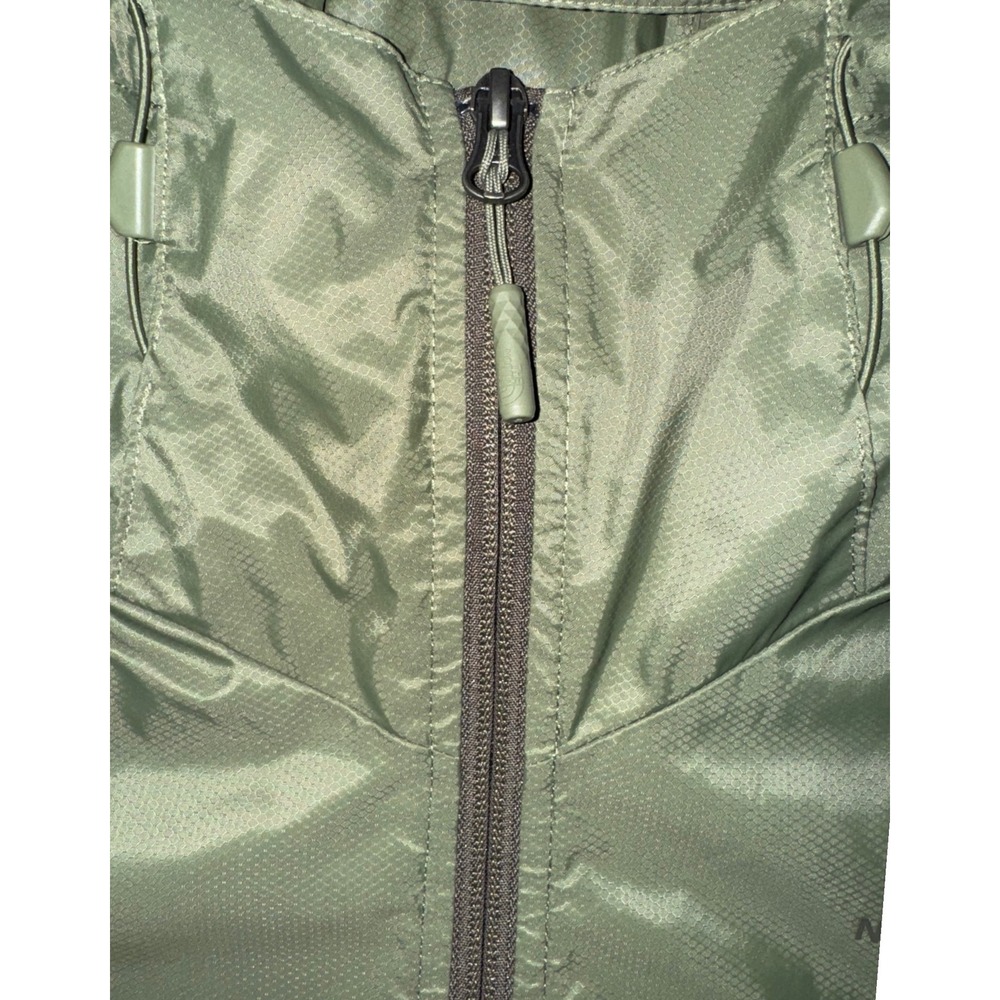 The‎ North Face WindWall Jacket Sage Green Hooded Windbreaker NF0A2VCZ Sz Small - Picture 9 of 16